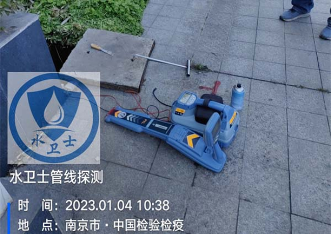 镇江金属管道探测案例-南京某产品检测中心