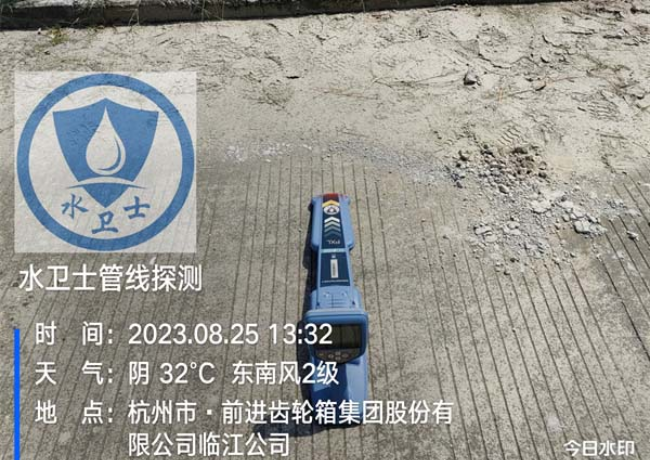 镇江地埋电缆探测案例-杭齿集团临江公司